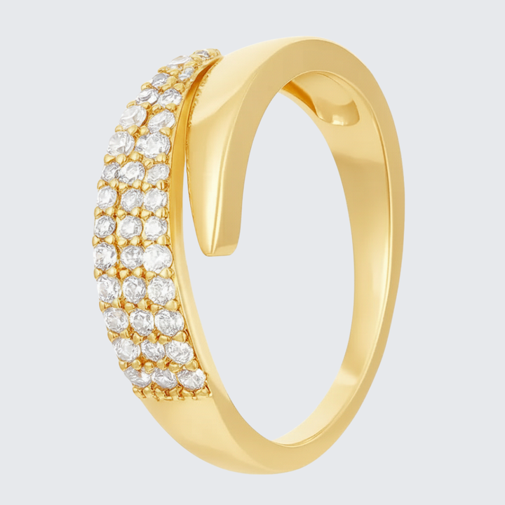 Elegant Gold Ring | Strength, hope and solidarity