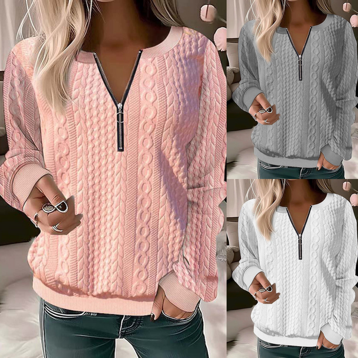 Ivy™ Elegant women's v-neck sweater