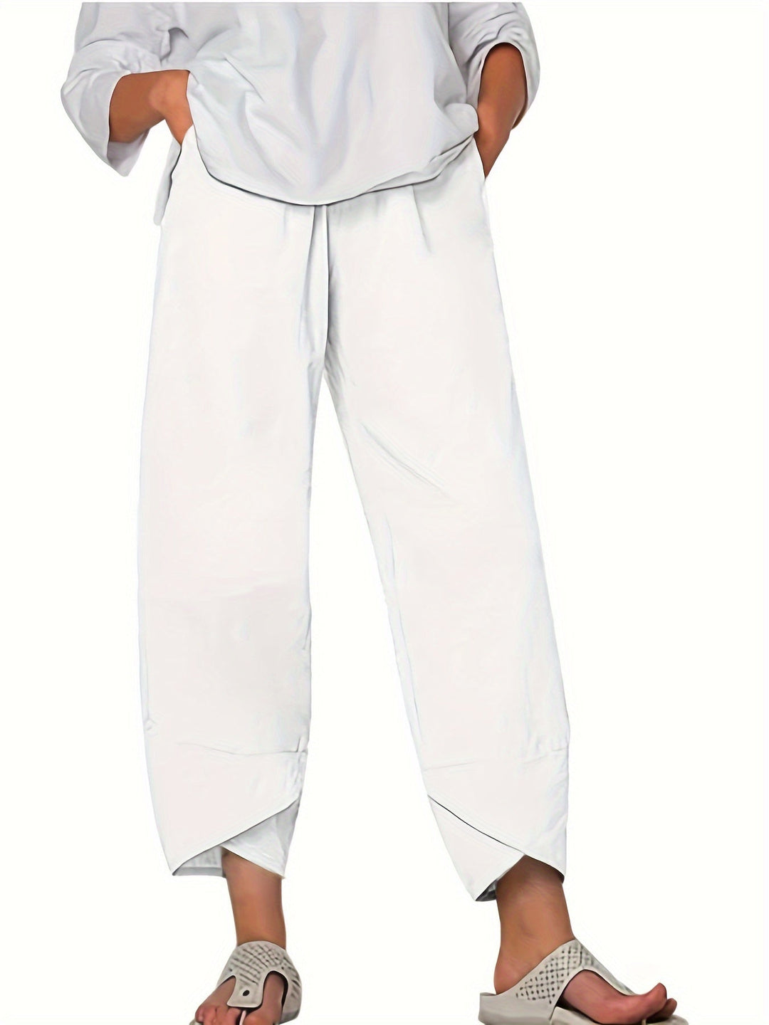 Zara™ Elegant Side-Pocket Trousers