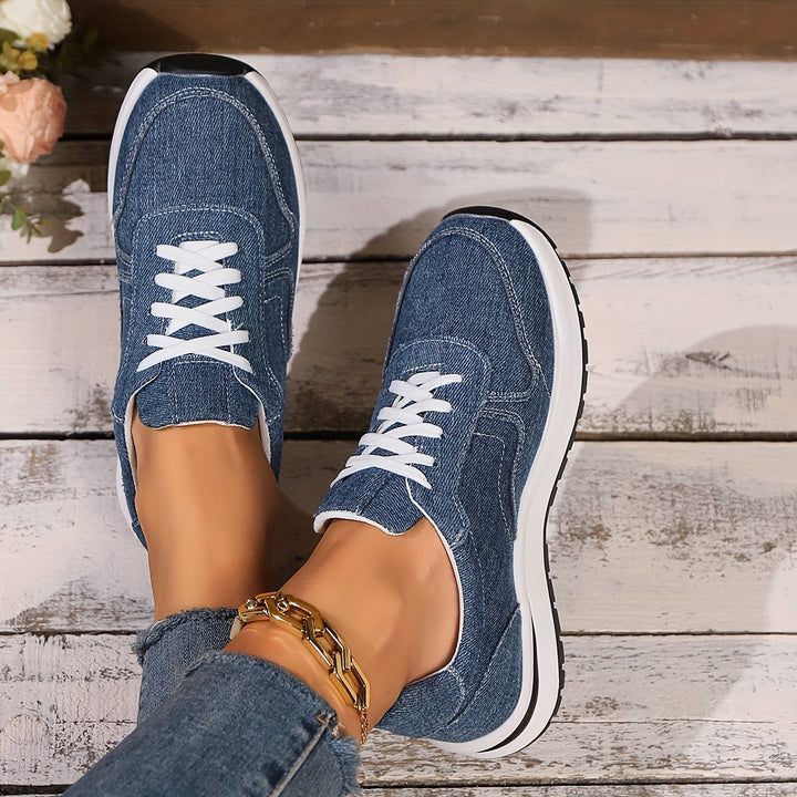 Lizzy™ Orthopedic Denim Sneakers