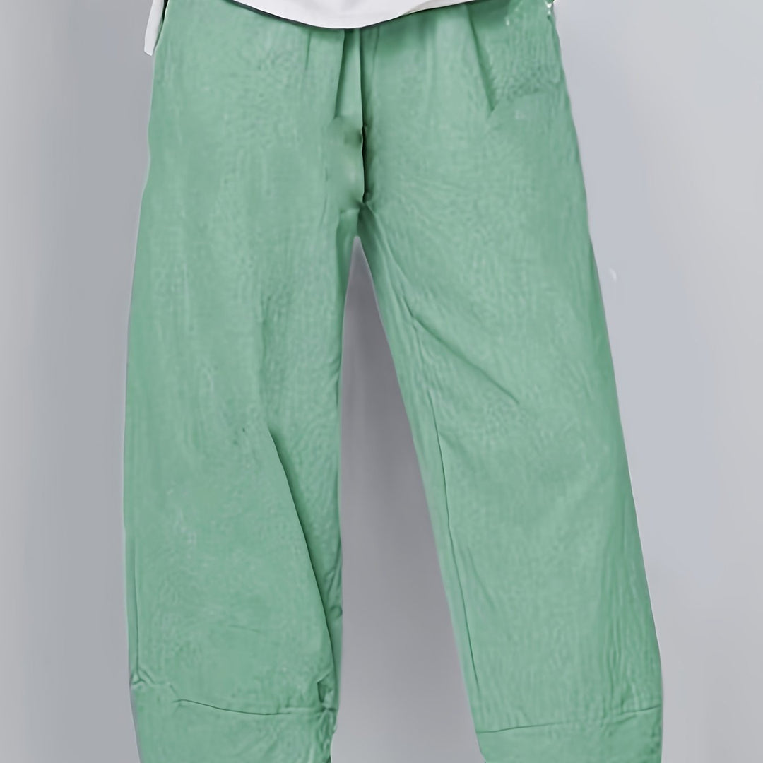 Zara™ Elegant Side-Pocket Trousers