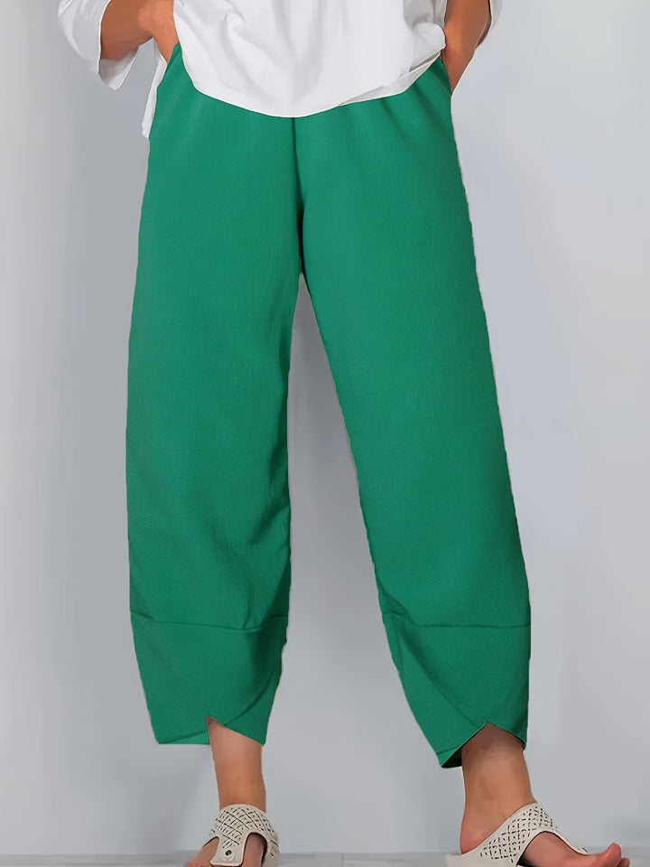 Zara™ Elegant Side-Pocket Trousers