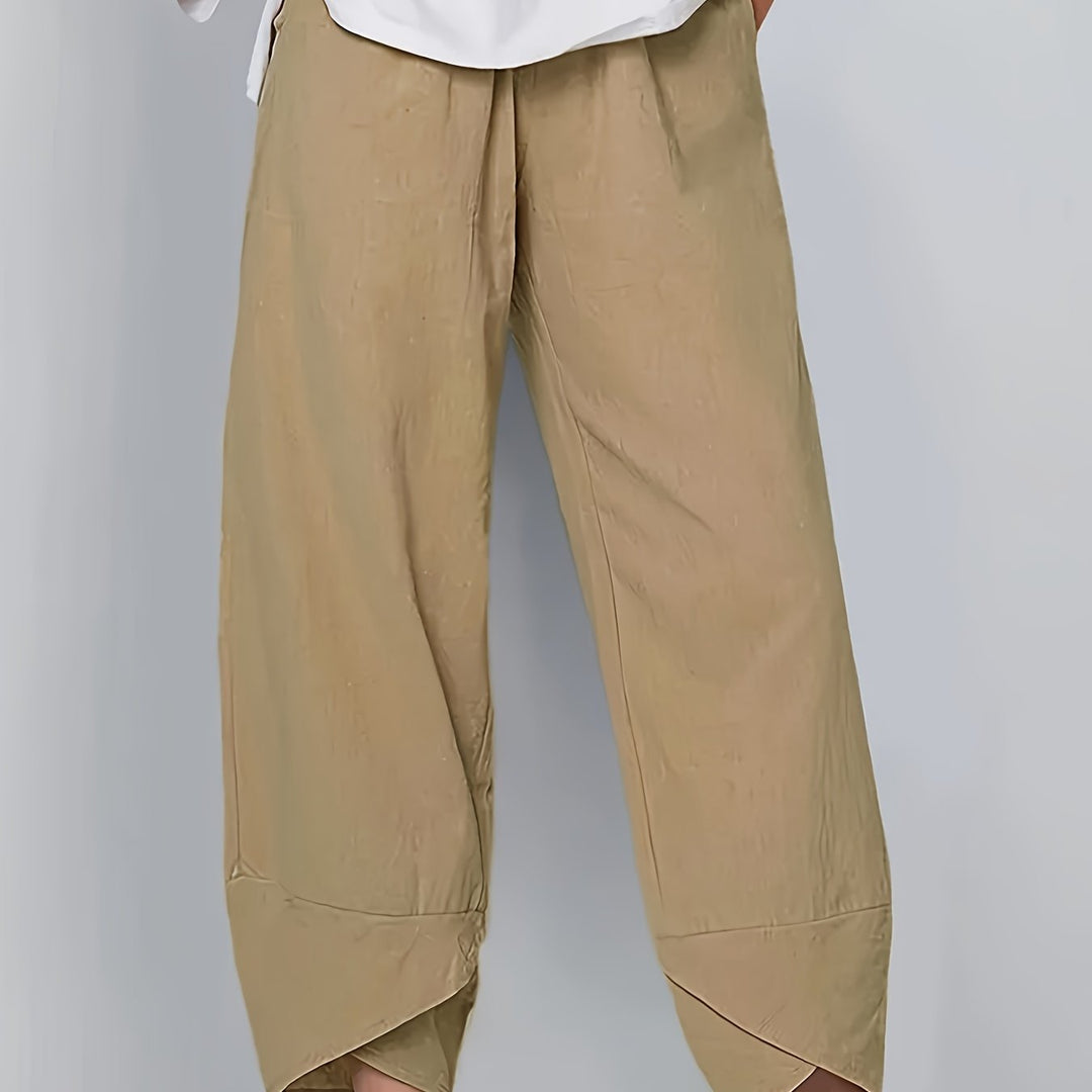 Zara™ Elegant Side-Pocket Trousers