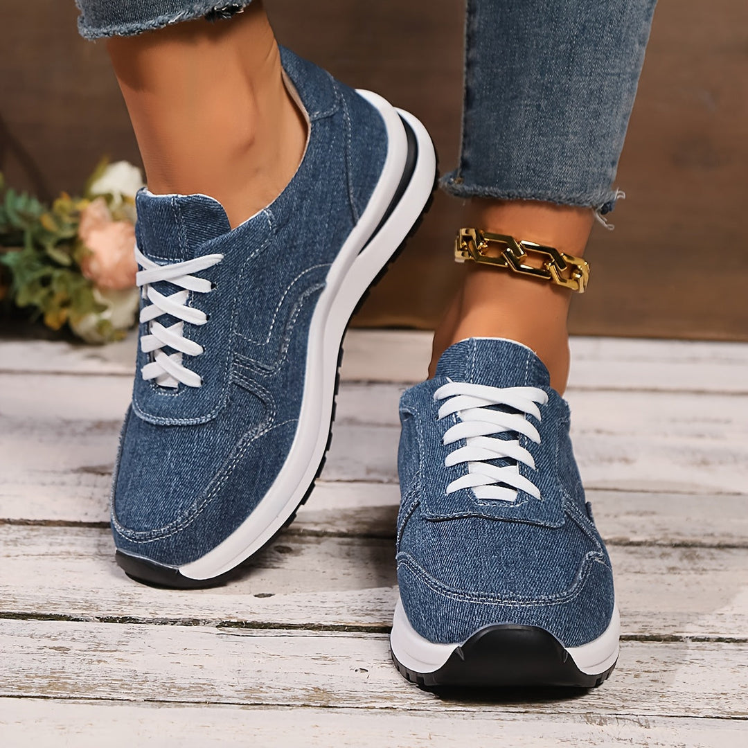Lizzy™ Orthopedic Denim Sneakers