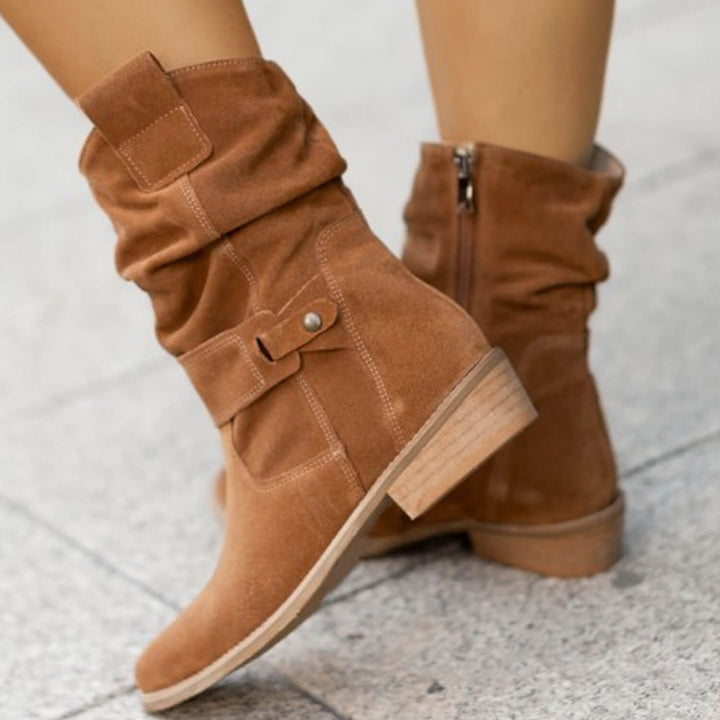Celine™ Women's Suede Boots