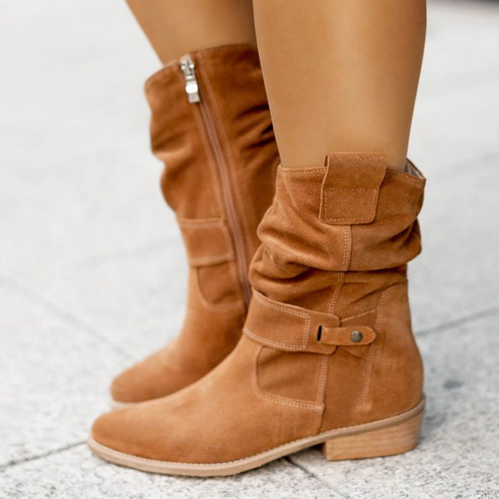 Celine™ Women's Suede Boots