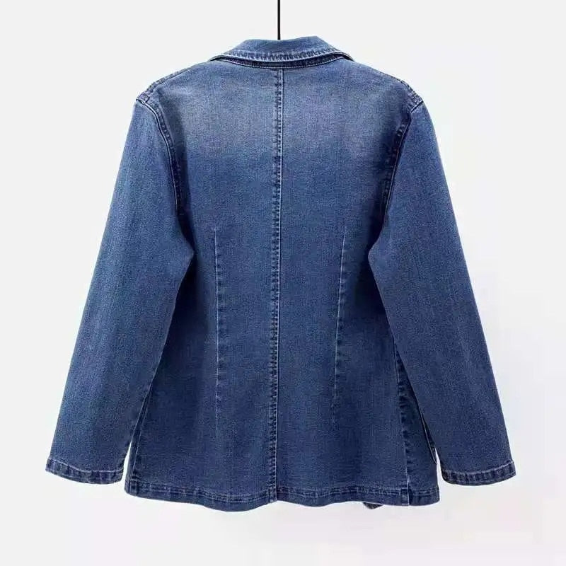 Mellie™ Classic Denim Blazer