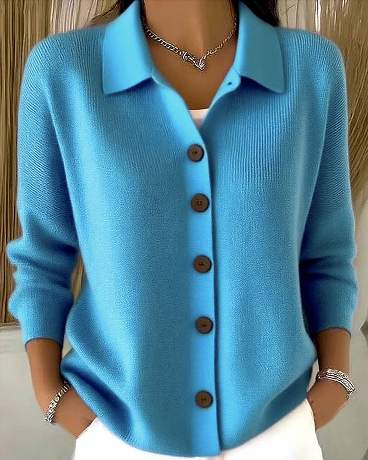 Classic Casual Button Knit Cardigan