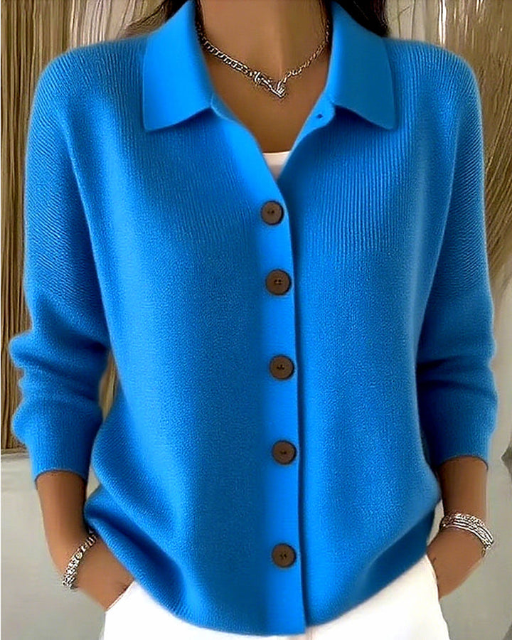 Classic Casual Button Knit Cardigan