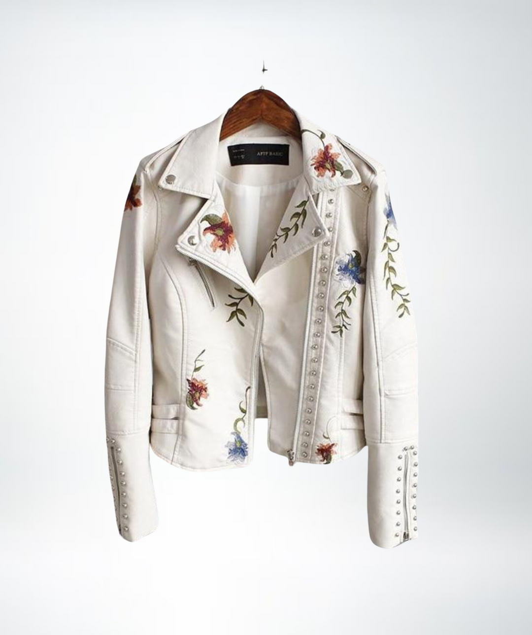 Rose™  Ladies Floral Leather Jacket