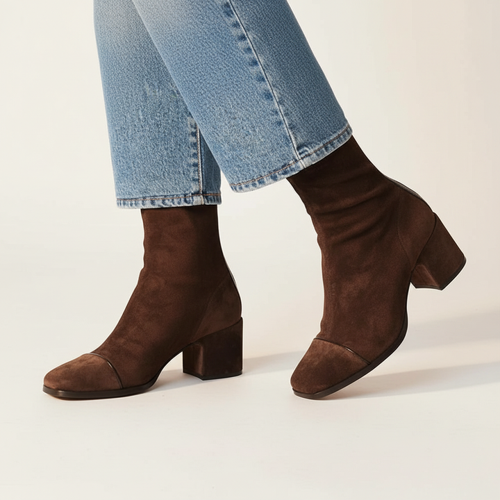 Lily™ | Elegant Suede Ankle Boots