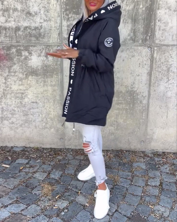 Nathalia™ Classic Jacket with Zip Closure