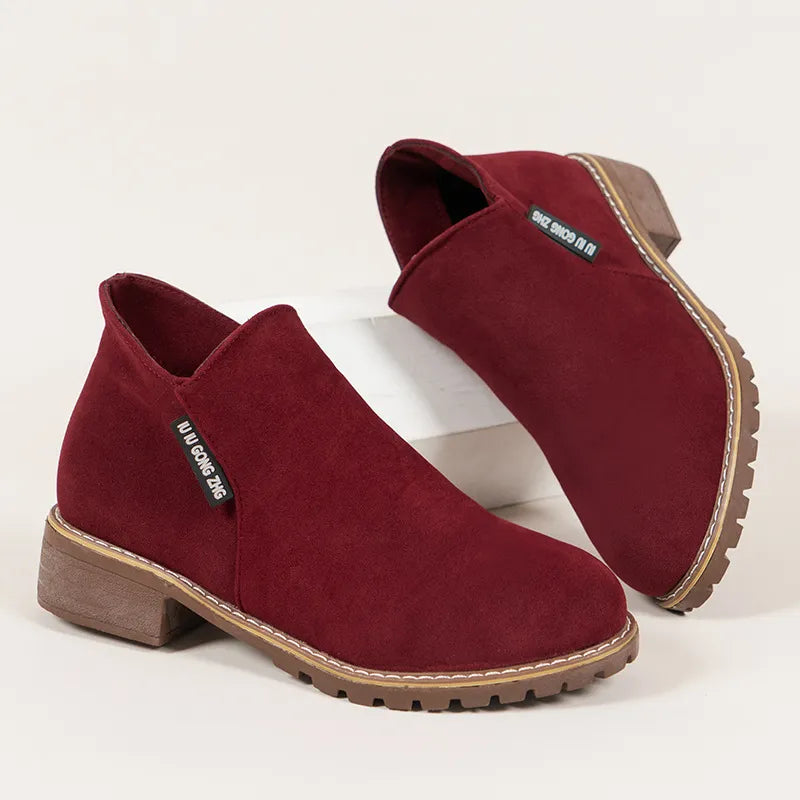 Mary™ Thick Sole Ankle Boots