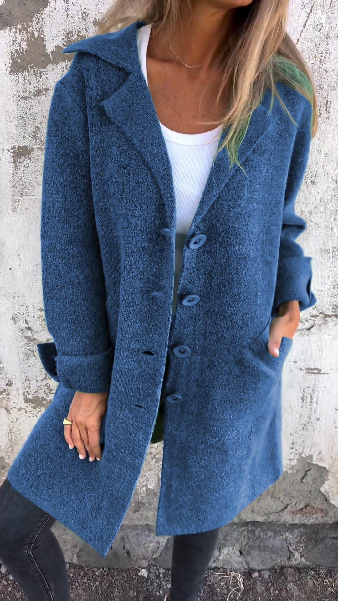 Brianna™ Long Knit Coat