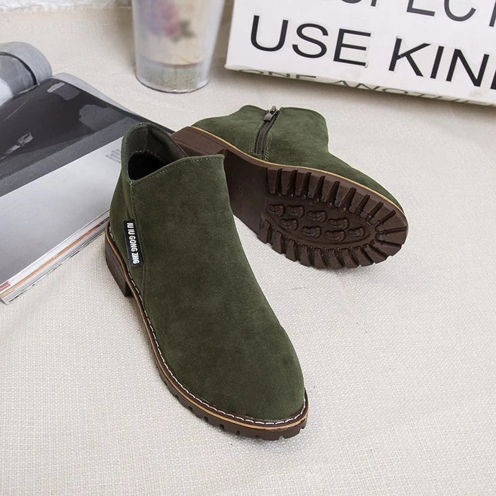 Mary™ Thick Sole Ankle Boots